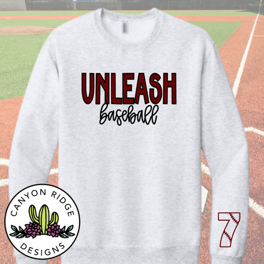 Unleash Baseball Sweatshirt