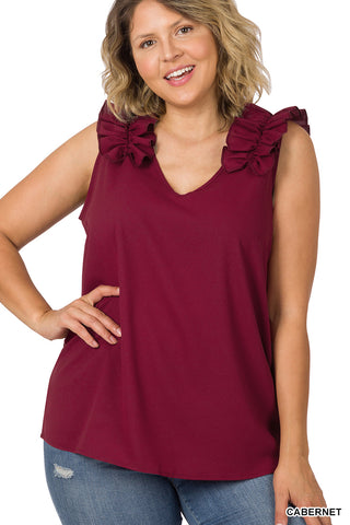 Flutter Sleeve Top