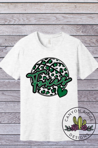 Leopard Basketball Tee