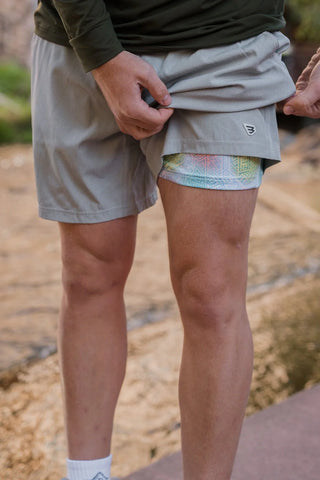 Burlebo Athletic Short - Mayan Pocket Liner