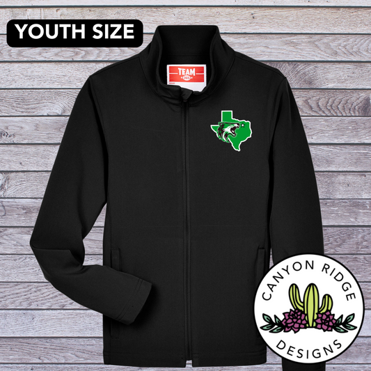 Youth Embroidered Soft Shell Jacket