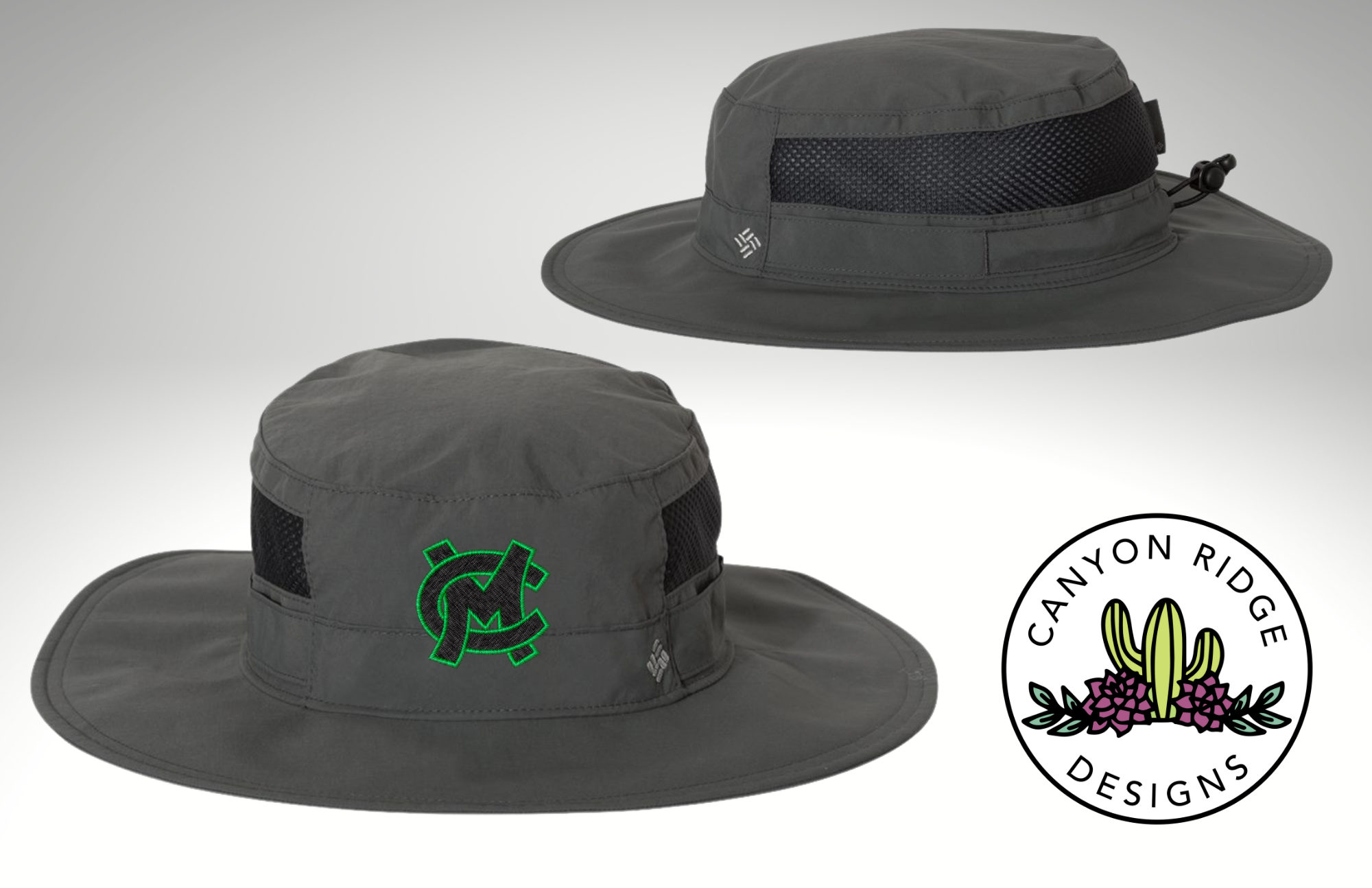 Embroidered Booney Bucket Hat